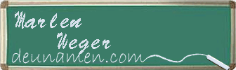 Marlen Weger Visitenkarte
